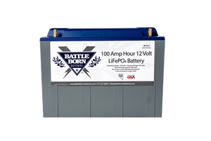 Battle Born 100 Ah 12V LiFePO4 Deep Cycle Battery