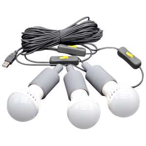 Lion 3 LED Light Bulb String